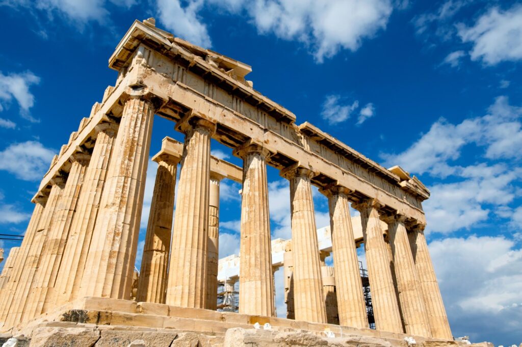 Antigua Grecia, cuna de la democracia.